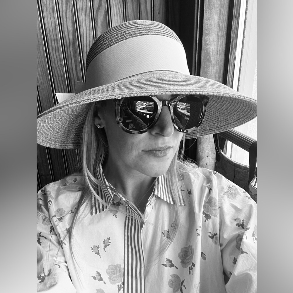 Golden Goose Jessie Long Sleeve Flower Print Shirt Small - Picture 2 of 7